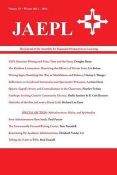 Paperback Jaepl: The Journal of the Assembly for Expanded Perspectives on Learning Vol 18 Book