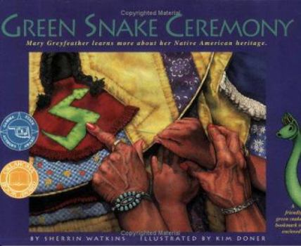 Paperback Green Snake Ceremony [With Green Snake Bookmark] Book