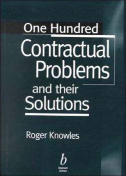Paperback One Hundred Contractual Problems and their Solutions Book