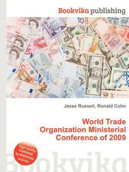 Paperback World Trade Organization Ministerial Conference of 2009 Book