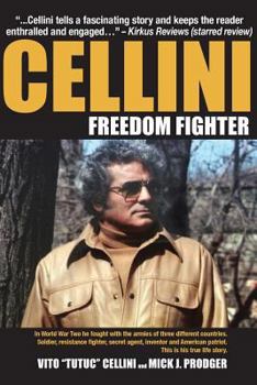 Paperback Cellini-Freedom Fighter: This is his true life story. Book