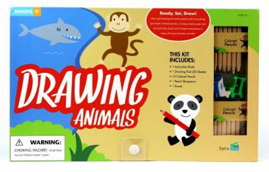 Toy House of Marbles Drawing Animals Book