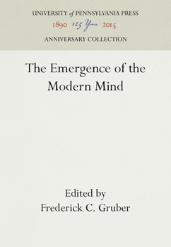Hardcover The Emergence of the Modern Mind Book