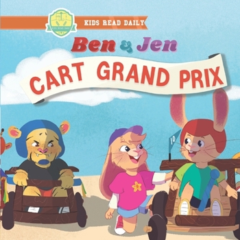 Paperback Cart Grand Prix: The Adventures of Ben & Jen Book