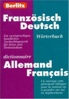 Paperback German/french Dictionary Berlitz [French] Book