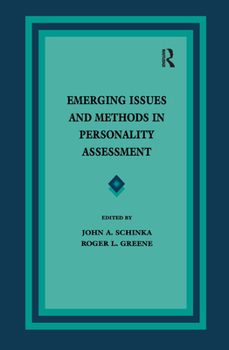 Hardcover Emerging Issues and Methods in Personality Assessment Book