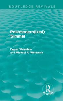 Hardcover Postmodernized Simmel Book