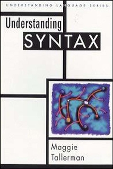 Paperback Understanding Syntax Book