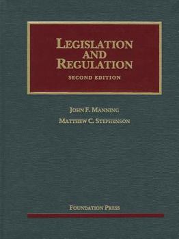 Hardcover Legislation and Regulation: Cases and Materials Book