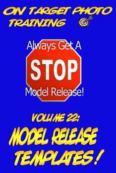 Paperback Model Release Templates Book