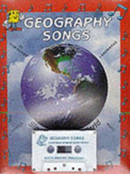 Paperback Geography Songs: Sing Around the World, Incl. Map Book