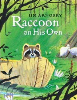 Hardcover Raccoon on His Own Book