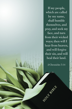 Paperback Heal Their Land Bulletin (Pkg 100) General Worship Book