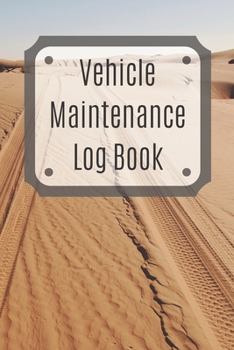 Paperback Vehicle Maintenance Log Book: Service Record Book For Cars, Trucks, Motorcycles And Automotive, Maintenance Log Book & Repairs, Moto jurnal Book