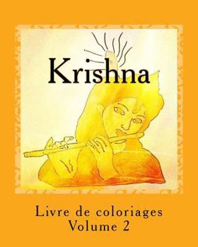 Paperback Livre de coloriage - Krishna [French] Book