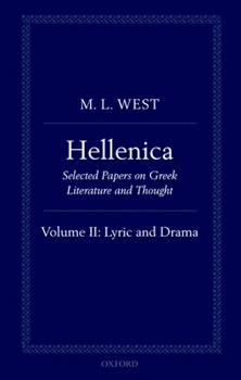 Hardcover Hellenica: Volume II: Lyric and Drama Book