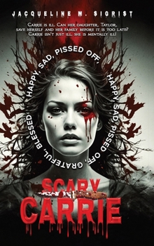 Hardcover Scary Carrie [Large Print] Book