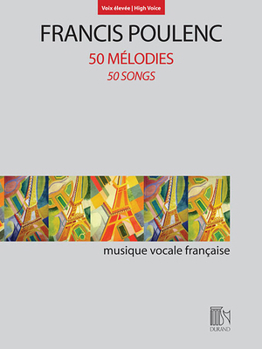 Paperback 50 Melodies (50 Songs): For High Voice and Piano Book
