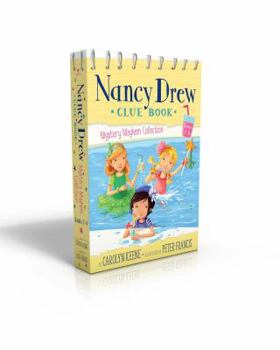 Nancy Drew Clue Book Mystery Mayhem Collection Books 1-4: Pool Party Puzzler; Last Lemonade Standing; A Star Witness; Big Top Flop - Book  of the Nancy Drew Clue Book