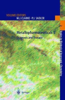 Paperback Metallopharmaceuticals II: Diagnosis and Therapy Book