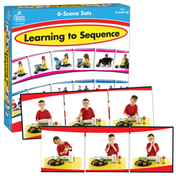 Hardcover Learning to Sequence 6-Scene: 6 Scene Set Book