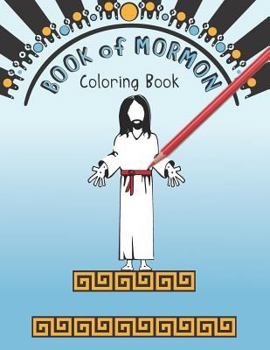 Paperback Book of Mormon Coloring Book: Scripture Study Aid Book