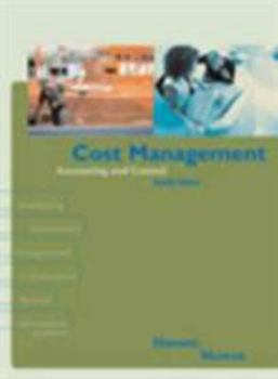 Hardcover Cost Management: Accounting & Control Book