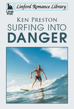 Paperback Surfing Into Danger [Large Print] Book