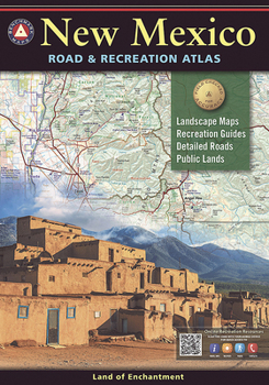 Paperback New Mexico Road & Recreation Atlas Book