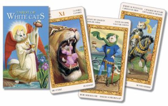 Cards Tarot of White Cats [Spanish] Book