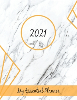 Paperback 2021 My Essential Planner Book