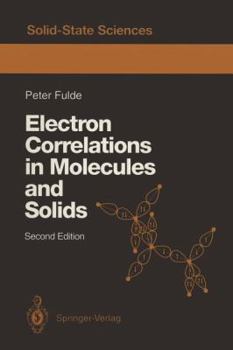 Paperback Electron Correlations in Molecules and Solids (Springer Series in Solid-State Sciences) Book