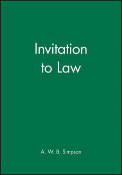 Paperback Invitation to Law Book