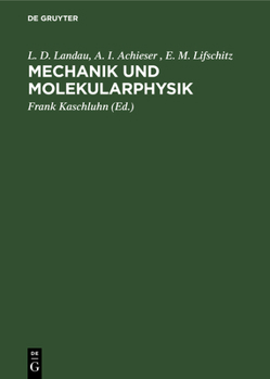 Hardcover Mechanik Und Molekularphysik [German] Book