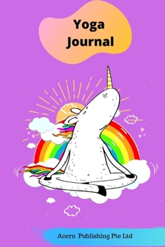 Unicorn Theme Yoga Journal