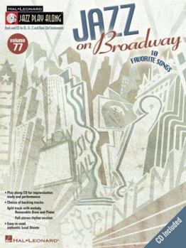 Paperback Jazz on Broadway: 10 Favorite Songs [With CD] Book