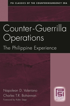 Paperback Counter-Guerrilla Operations: The Philippine Experience Book