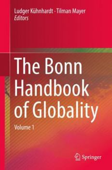 Hardcover The Bonn Handbook of Globality: Volume 1 Book