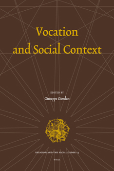 Paperback Vocation and Social Context Book