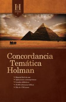 Hardcover Concordancia Tem?tica Holman [Spanish] Book