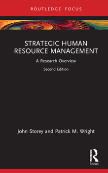 Hardcover Strategic Human Resource Management: A Research Overview Book