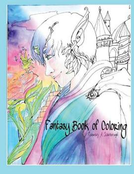 Paperback Fantasy Coloring Book: Self help coloring book for all ages Book