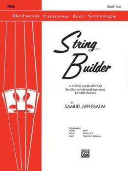 Paperback String Builder, Bk 2: A String Class Method (for Class or Individual Instruction) - Viola (Belwin Course for Strings, Bk 2) Book