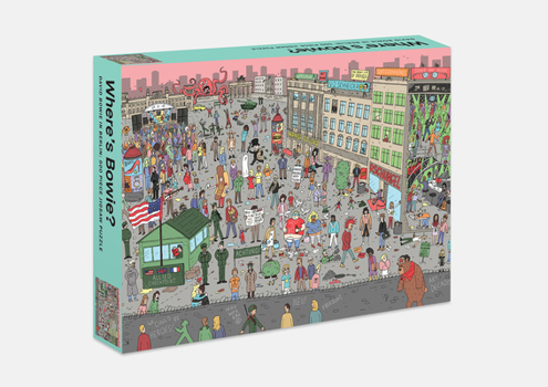 Audio CD Where's Bowie?: David Bowie in Berlin: 500 Piece Jigsaw Puzzle Book