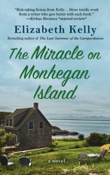 Hardcover The Miracle on Monhegan Island [Large Print] Book