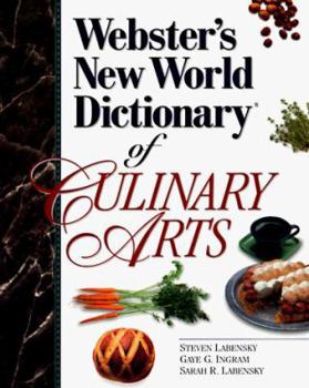 Paperback Webster's New World Dictionary of Culinary Arts Book