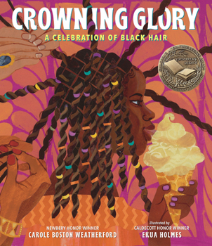 Hardcover Crowning Glory: A Celebration of Black Hair Book