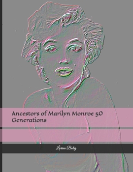 Paperback Ancestors of Marilyn Monroe 50 Generations Book