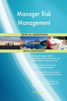 Paperback Manager Risk Management Critical Questions Skills Assessment Book