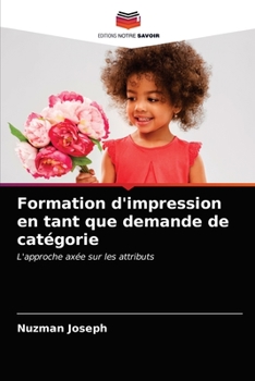 Paperback Formation d'impression en tant que demande de catégorie [French] Book